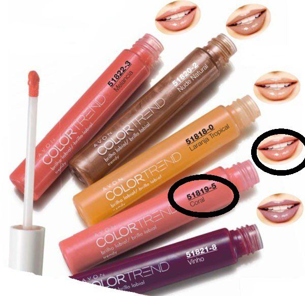 Brilho Labial Color Trend Coral